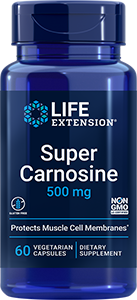 Super Carnosine, 500 mg, 60 vegetarian capsules