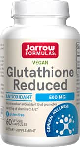 Glutathione Reduced, 500 mg, 60 capsules