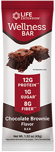 Wellness Bar Chocolate Brownie Flavor, 6 each