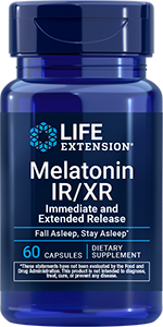 Melatonin IR/XR, 60 capsules