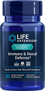FLORASSIST® Immune & Nasal Defense, 30 vegetarian capsules