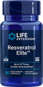 Resveratrol Elite, 30 vegetarian capsules