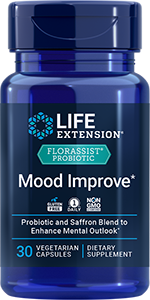 FLORASSIST® PROBIOTIC Mood Improve, 30 vegetarian capsules