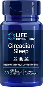 Circadian Sleep 30 liquid vegetarian capsules - Life Extension
