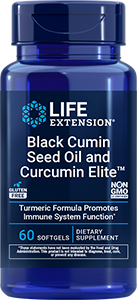 Black Cumin Seed Oil and Curcumin Elite™ , 60 softgels