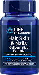 Hair, Skin & Nails Collagen Plus Formula, 120 tablets