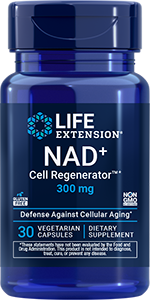 NAD+ Cell Regenerator™, 300 mg, 30 vegetarian capsules