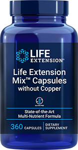 Life Extension Mix™ Capsules without Copper, 360 capsules