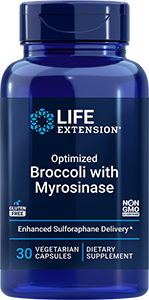 Optimized Broccoli and Cruciferous Blend 30 enteric-coated vegetarian tablet - Life Extension