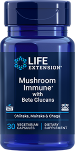 Mushroom Immune with Beta Glucans, 30 vegetarian capsules