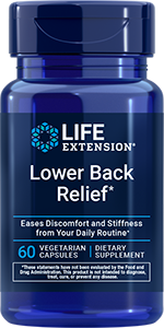 Lower Back Relief*, 60 vegetarian capsules