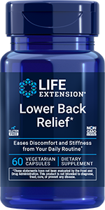 Lower Back Relief*, 60 vegetarian capsules