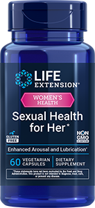 WOMEN'S HEALTH Sexual Health for Her*, 60 vegetarian capsules