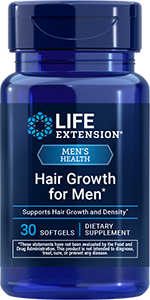 Hair Growth for Men*, 30 softgels