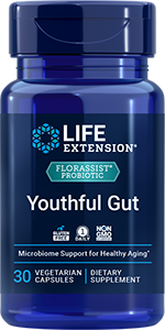 New Product, FLORASSIST® Probiotic Youthful Gut, 30 vegetarian capsules
