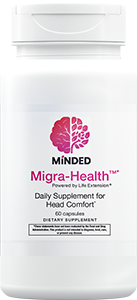Migra-Health™ by Minded, 60 vegetarian capsules
