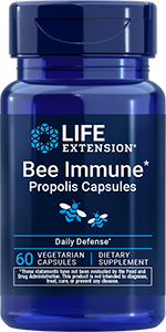 Bee Immune* Propolis Capsules, 60 vegetarian capsules