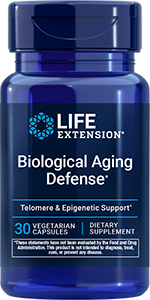 Biological Aging Defense, 100 mg, 30 vegetarian capsules