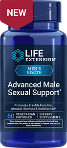 Advanced Male Sexual Support*, 60 vegetarian capsules