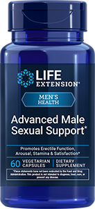 Advanced Male Sexual Support*, 60 vegetarian capsules