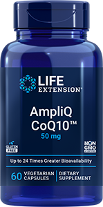 AmpliQ CoQ10™, 50 mg, 60 vegetarian capsules