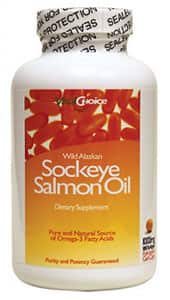 Sockeye Salmon Oil 1000 mg, 180 capsules - Life Extension