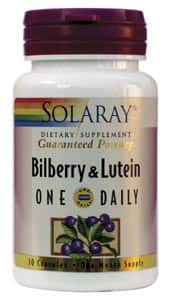 Bilberry & Lutein One Daily 30 capsules - Life Extension