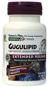 Gugulipid® Extended Release 1000 mg, 30 tablets - Life Extension