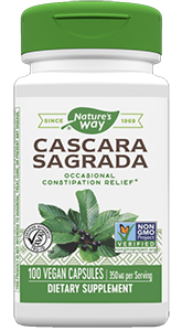 Cascara Sagrada 270 mg, 100 vegan capsules - Life Extension