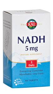 NADH 5 mg, 60 tablets - Life Extension