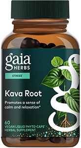 Kava Root, 60 liquid vegan capsules