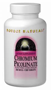 Chromium Picolinate 200 mcg, 120 tablets - Life Extension