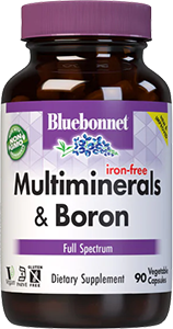 Iron Free Multi Minerals Plus Boron, 180 capsules