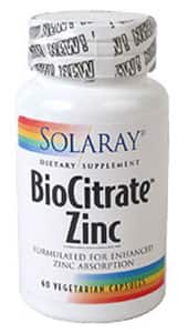 BioCitrate™ Zinc 50 mg, 60 capsules - Life Extension