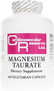 Magnesium Taurate 125 mg, 180 capsules - Life Extension