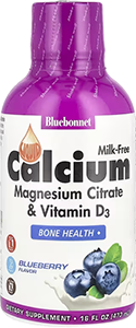 Liquid Calcium Magnesium Citrate Plus Vitamin D3 (blueberry), 16 fl oz