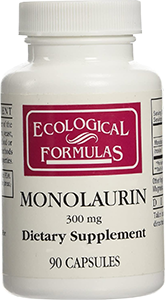 Monolaurin 300 mg, 90 capsules - Life Extension