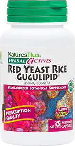 Red Yeast Rice Gugulipid®, 300 mg, 60 capsules