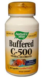 Buffered C-500 500 mg, 100 capsules - Life Extension