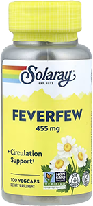 Feverfew, 100 capsules