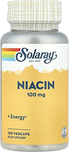 Niacin, 100 mg, 100 capsules