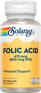 Folic Acid, 1360 mcg, 100 capsules