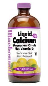 Liquid Calcium Magnesium Citrate Plus Vitamin D3 (Lemon)  16 fl oz - Life Extension