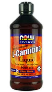L-Carnitine Liquid 3000 mg, 16 each - Life Extension