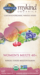 mykind Organics Women's Multi 40+ 60 tablets - Life Extension