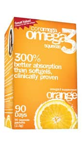 Omega3 Squeeze (orange) 90 each - Life Extension