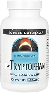 L-Tryptophan, 500 mg, 120 tablets