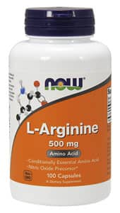 L-Arginine 500 mg, 100 capsules - Life Extension