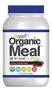 Orgain® Organic Meal™ (Creamy Chocolate Fudge) 2.01 lb - Life Extension