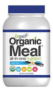 Orgain® Organic Meal™ (Vanilla Bean) 2.01 lb - Life Extension